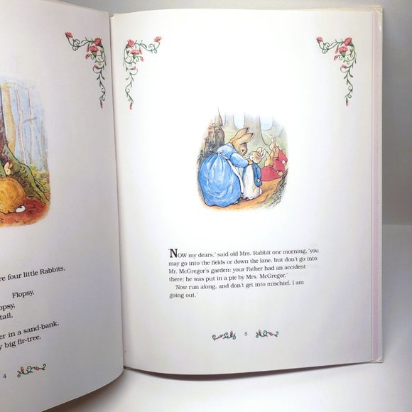 Beatrix Potter Set Lot x3 Hardcover 1991 Peter Rabbit Benjamin Bunny Jemima - Picture 8 of 10